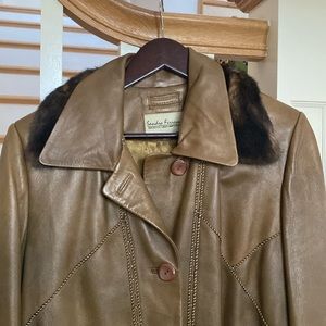 Sandro Ferremo Leather Jacket